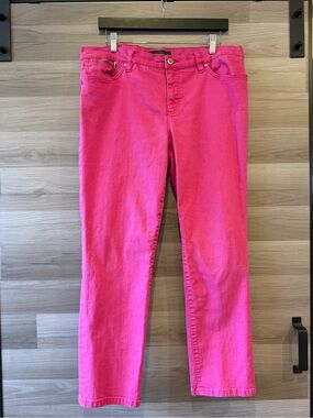 Ralph Lauren Pink Straight-Leg Jeans size 16